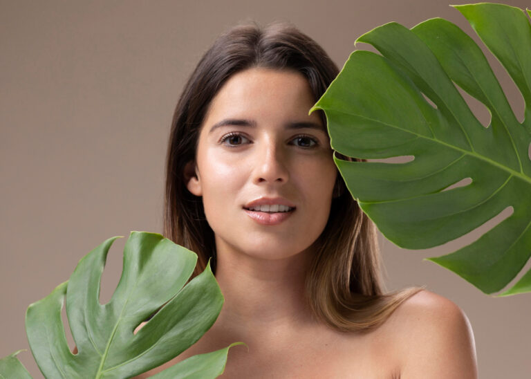 healthy glowing skin woman