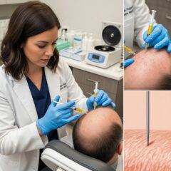 Exosomes utilized under microscopic investigation in high-quality hair restoration